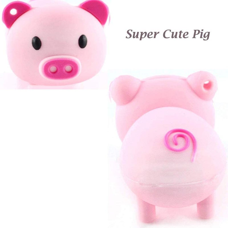 Aretop Flash Drive Cute 64GB, USB 2.0 Cute Pink Pig Shape USB Memory Stick Pendrive for Computer 64GB Thumb Drive USB Jump Drive Gift for Girls Kids Present - Image 3